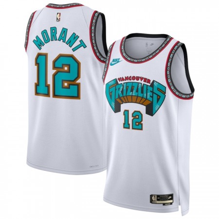 Dres Memphis Grizzlies Ja Morant Nike 2024-25 Classic Edition Bijela Swingman